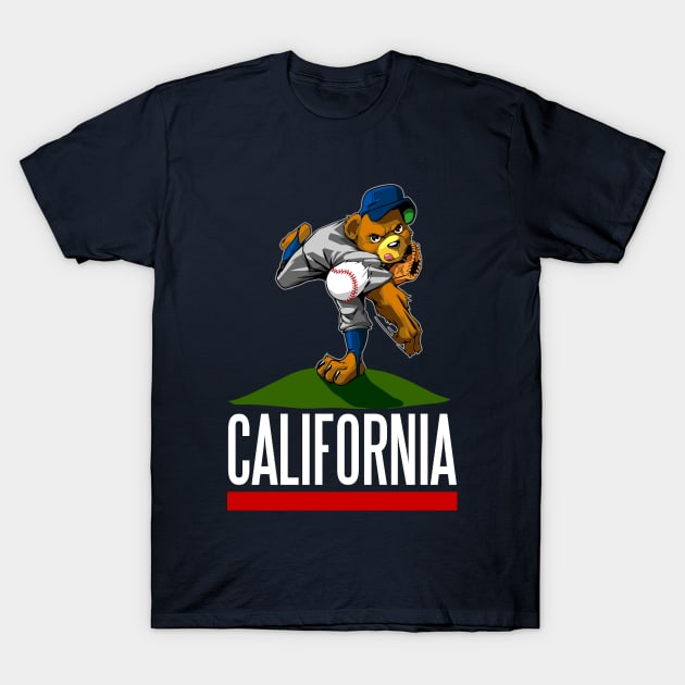 California Baseball T-Shirt by Styleuniversal